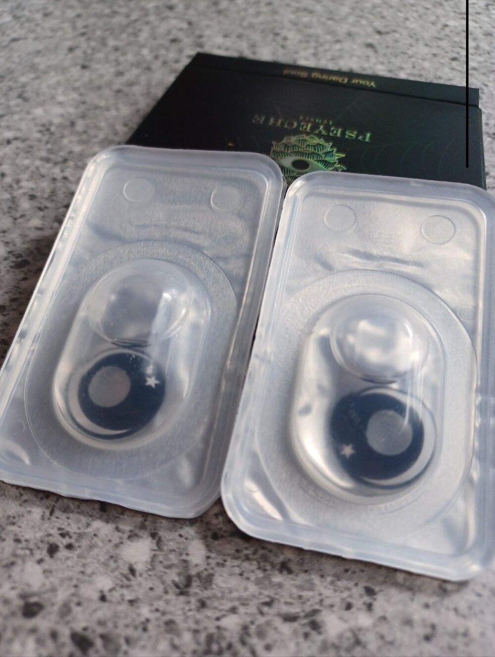 Moon Star White Color Eye Wear Lenses - Costume Enhancements - Picture 2 of 5